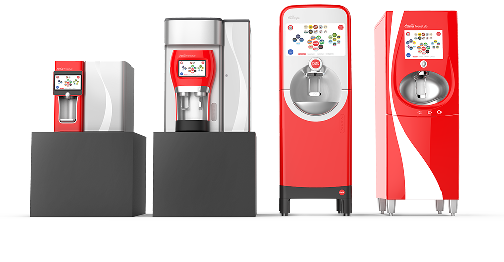 Freestyle coca clearance cola machine